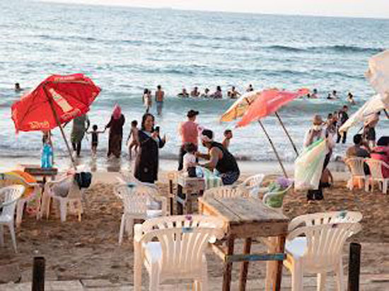 حملة موسعة بالإسكندرية احتفالا باليوم العالمى لتنظيف الشواطئ (4)