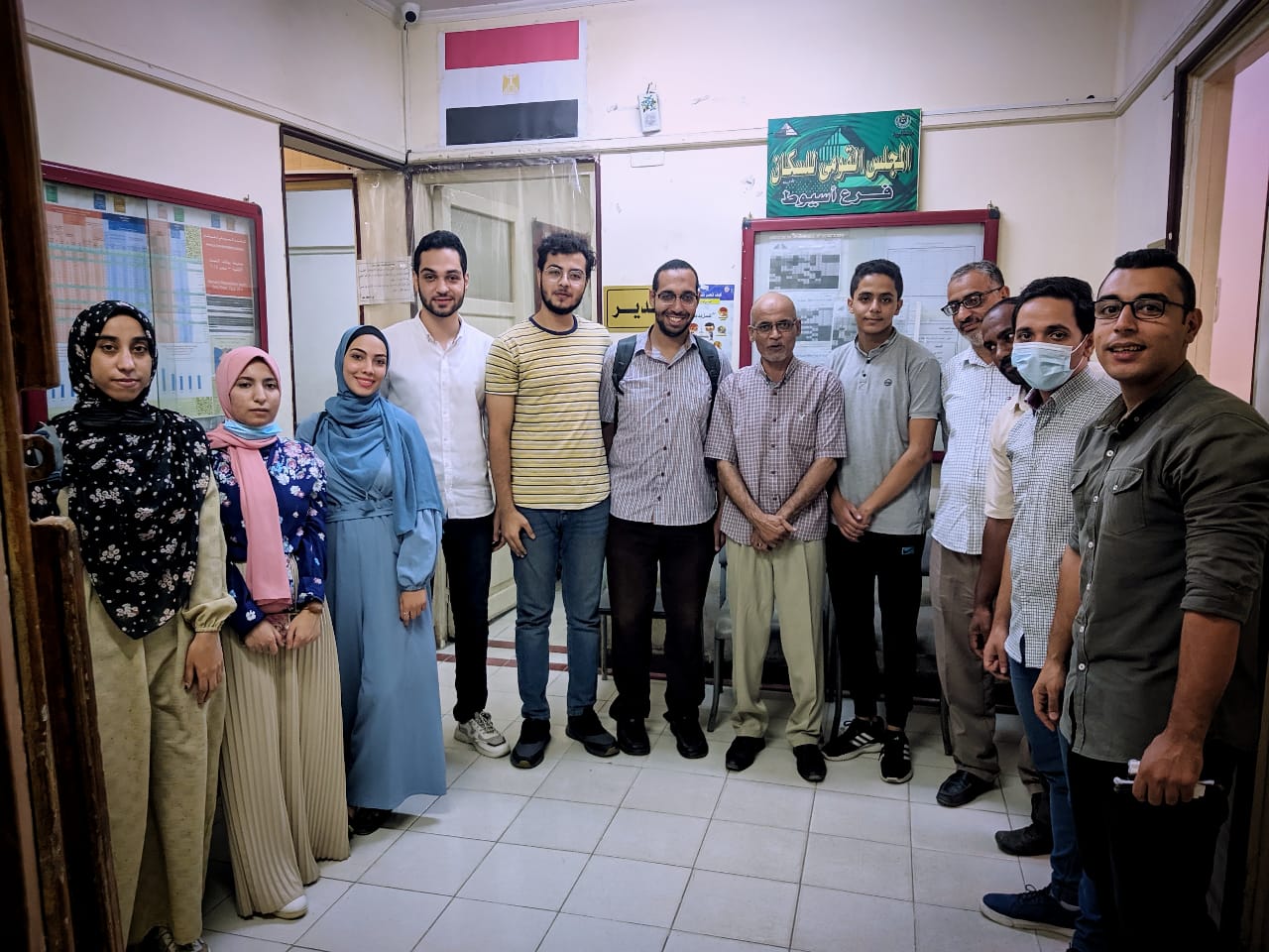 مبادرة شباب مصر لزيادة الوعي الصحي بجامعة اسيوط