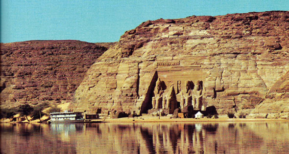 معبد ابو سمبل قبل النقل (2)