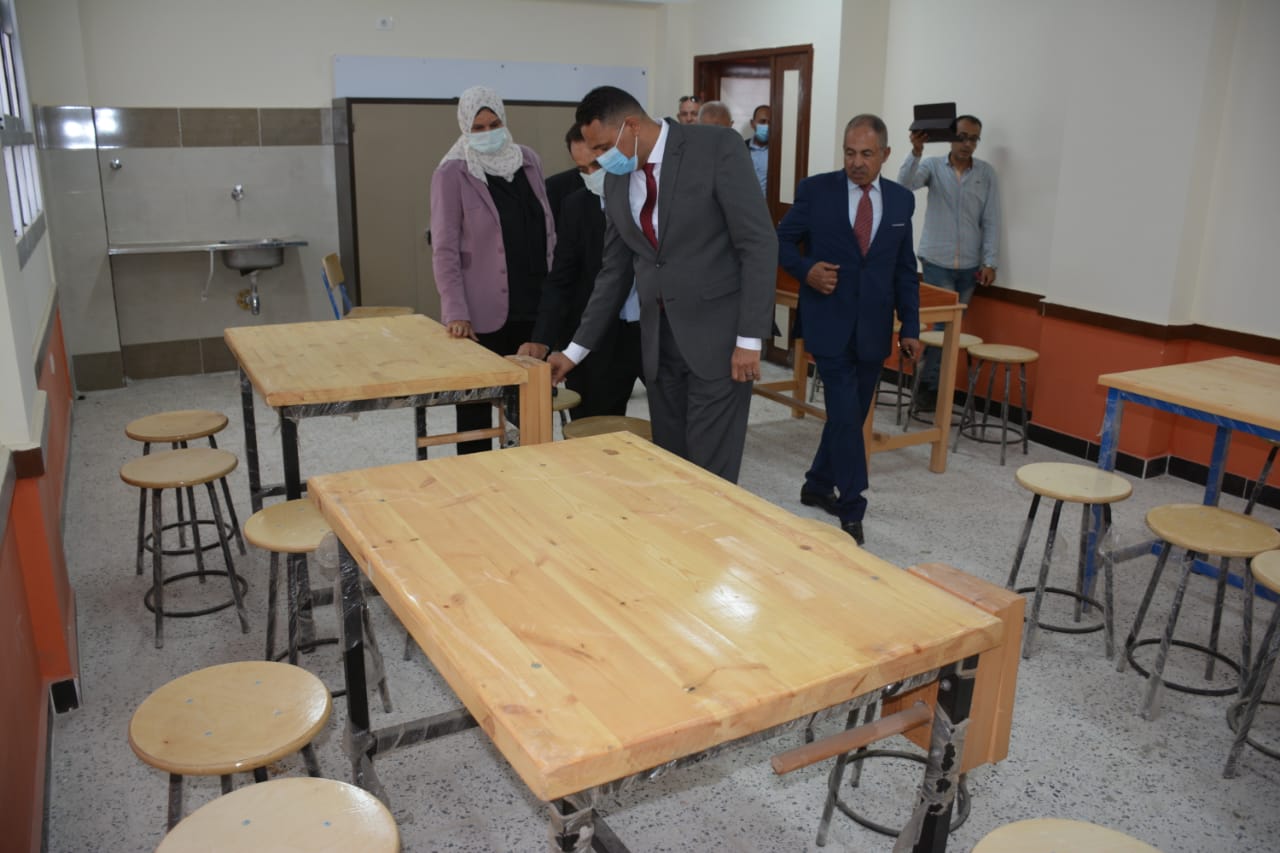 محافظ الدقهلية يفتتح عدد من المدارس بقرى مركز السنبلاوين (5)