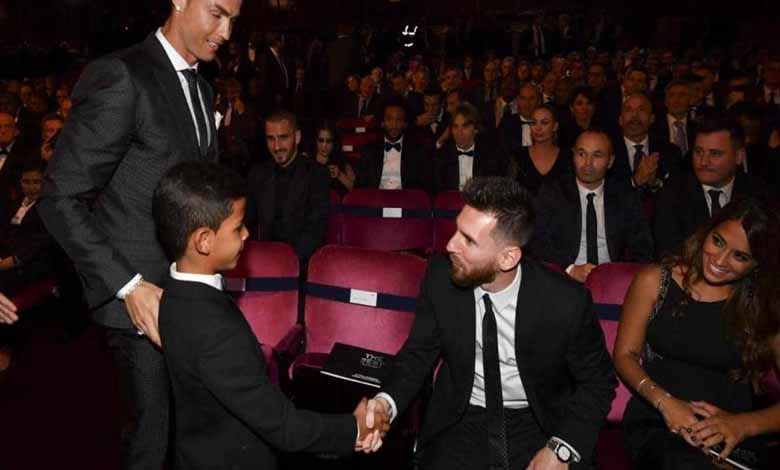 Messi and Ronaldo's son