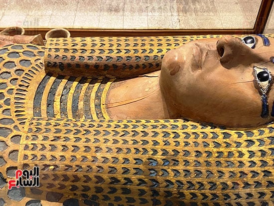 تابوت بالمتحف المصرى