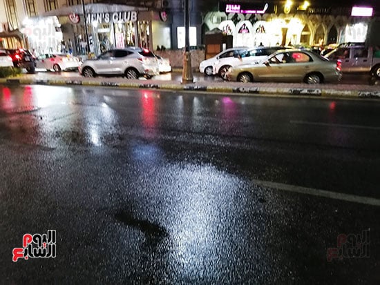 آثار سقوط الأمطار آثار سقوط الأمطار