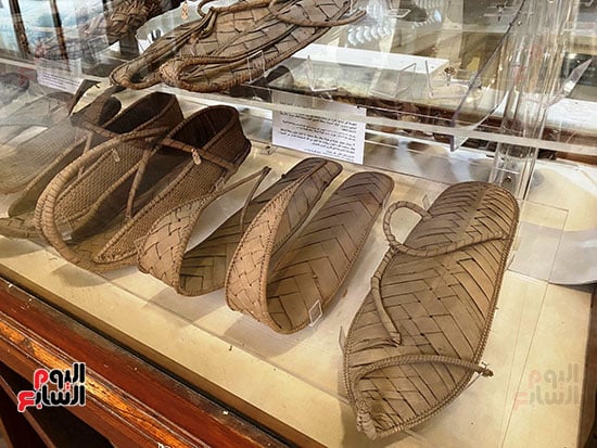 الأحذية التى استخدمها المصرى القديم