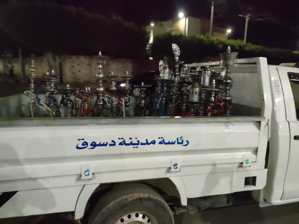 المضبوطات خلال الحملة المضبوطات خلال الحملة