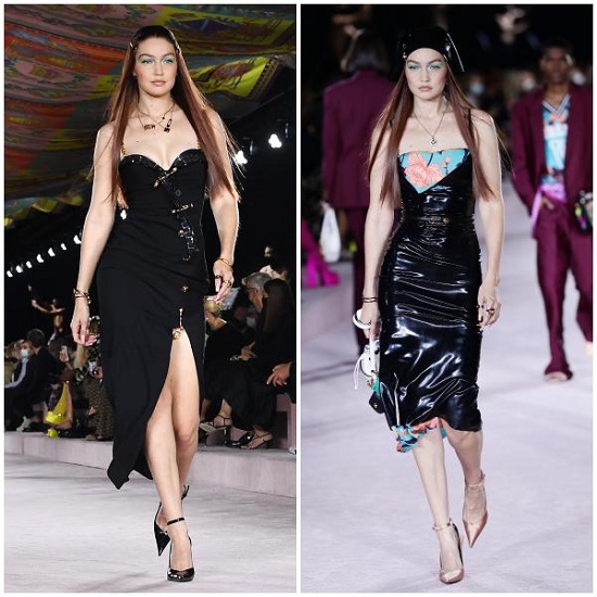 Dua Lipa leads the Versace show at Milan Fashion Week (3)