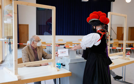 التصويت للبوندستاغ الألماني في جوتاش