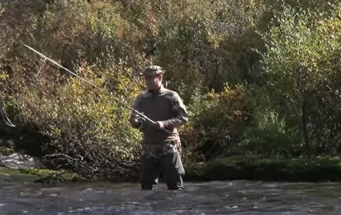 بوتين خلال الصيد