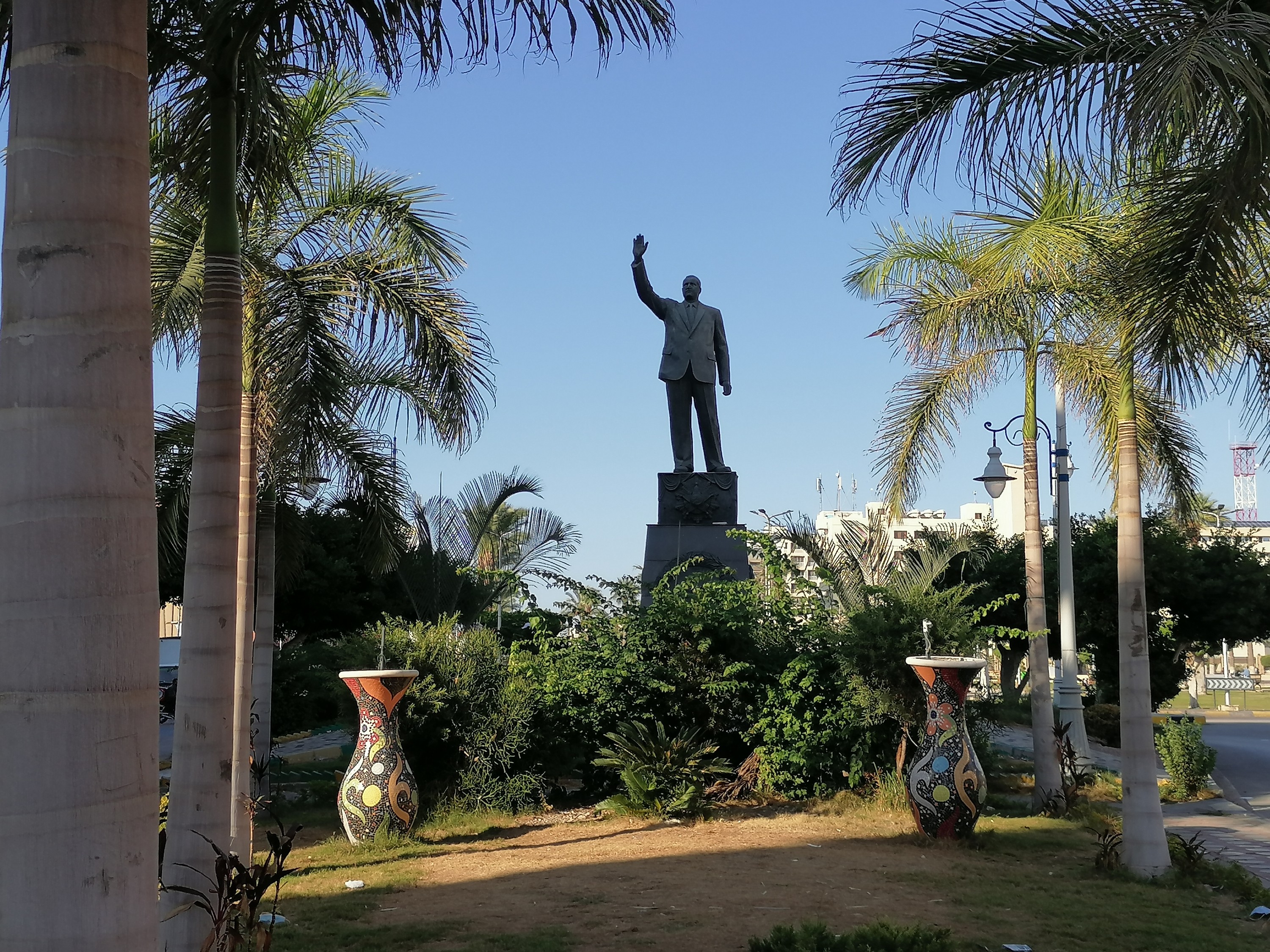 تمثال الرئيس جمال عبدالناصر