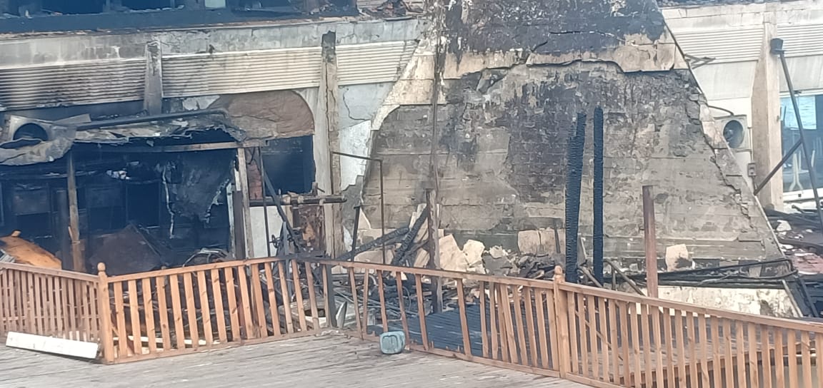حريق بمطعم شهير فى الاسكندرية  (5)