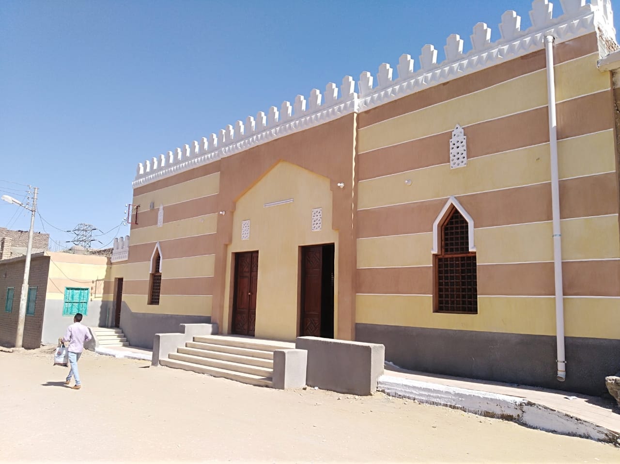 التجهيز لإفتتاح مسجدين جديدين فى مدينة الطود