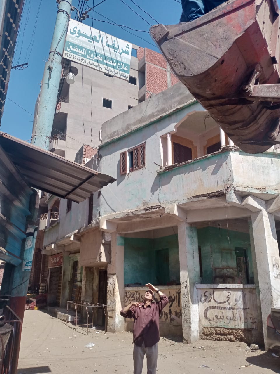 فصل التيار الكهربائي لحالات التي لم تنتهي من إجراءات تقنين أوضاعها (4)