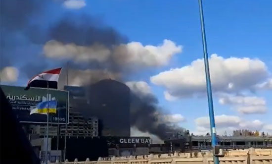 حريق هائل فى مطعم شهير بمنطقة جليم بالإسكندرية (3)