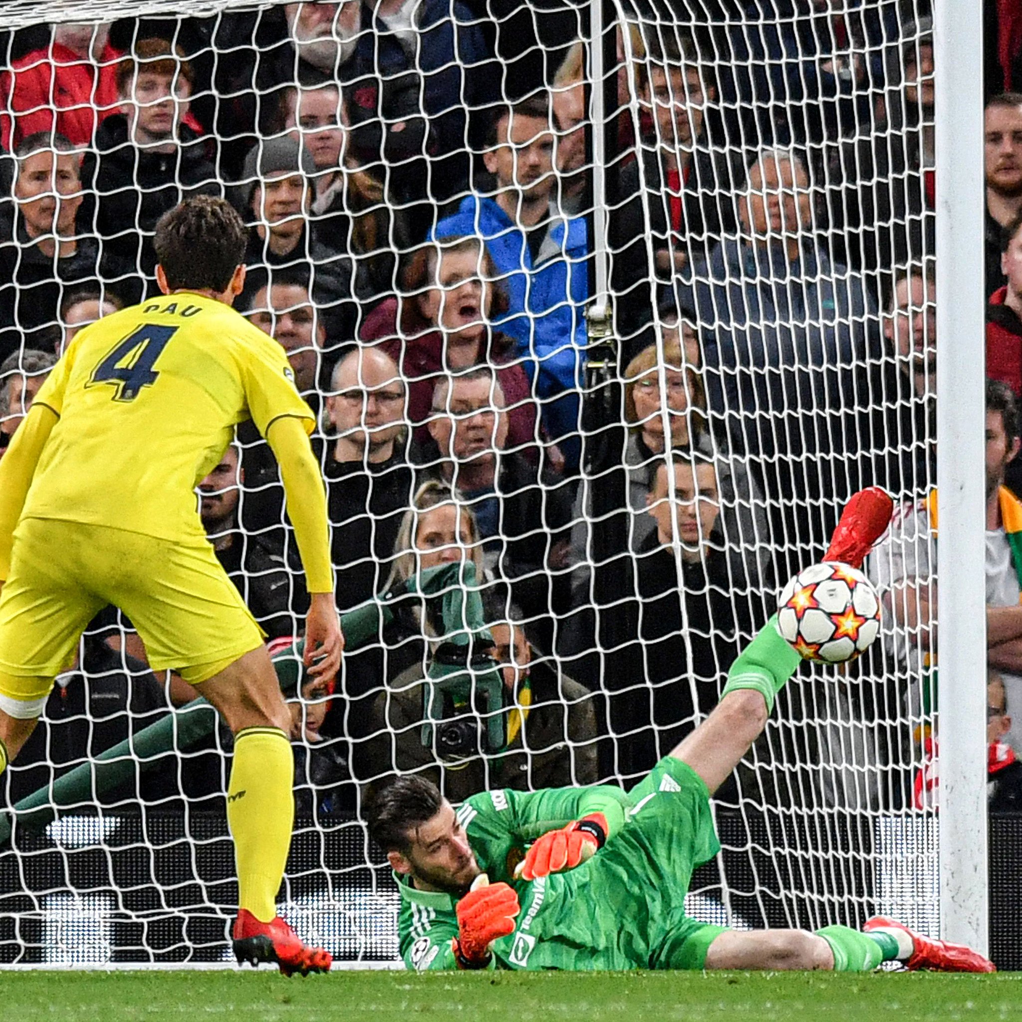 De Gea saves Man United's goal