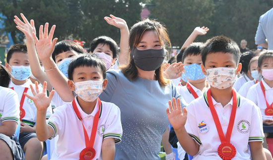 مدارس الصين تستقبل العام الدراسى الجديد