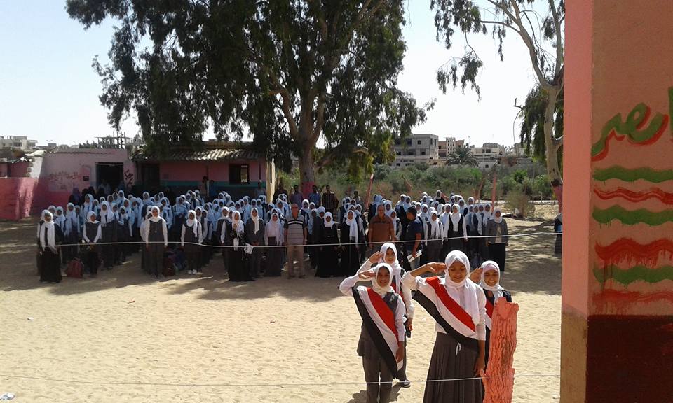 طالبات مدارس بشمال سيناء