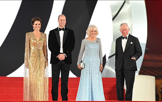 Charles, William, Camilla and Kate Middleton