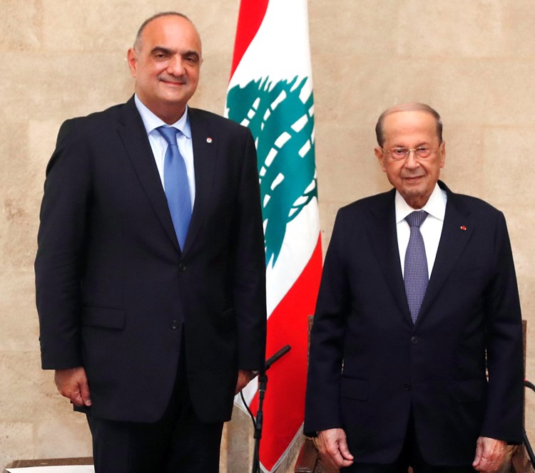 الرئيس عون ورئيس وزراء الأردن