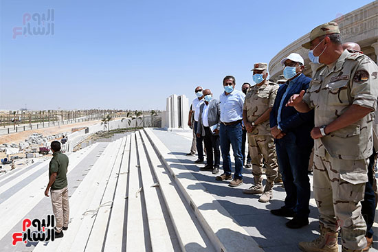 جولة رئيس الوزراء بالعاصمة الادارية (9)