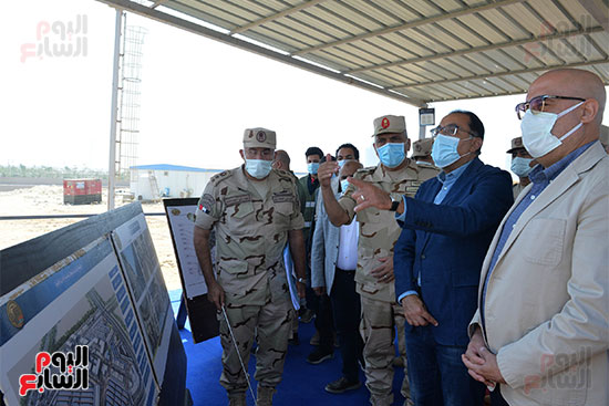 جولة رئيس الوزراء بالعاصمة الادارية (3)