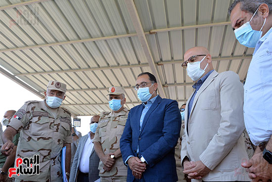 جولة رئيس الوزراء بالعاصمة الادارية (2)