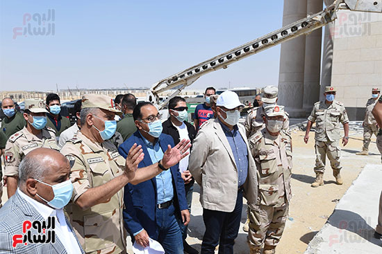 جولة رئيس الوزراء بالعاصمة الادارية (23)