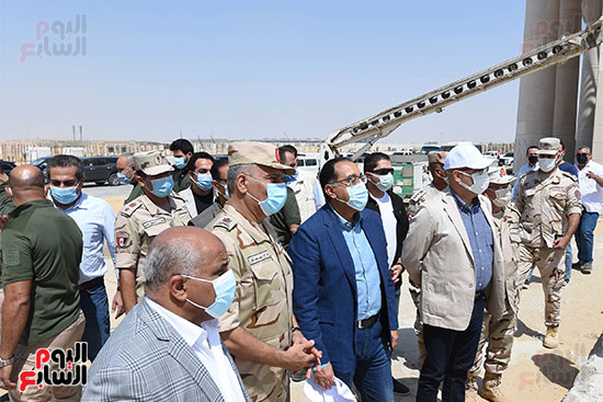 جولة رئيس الوزراء بالعاصمة الادارية (21)