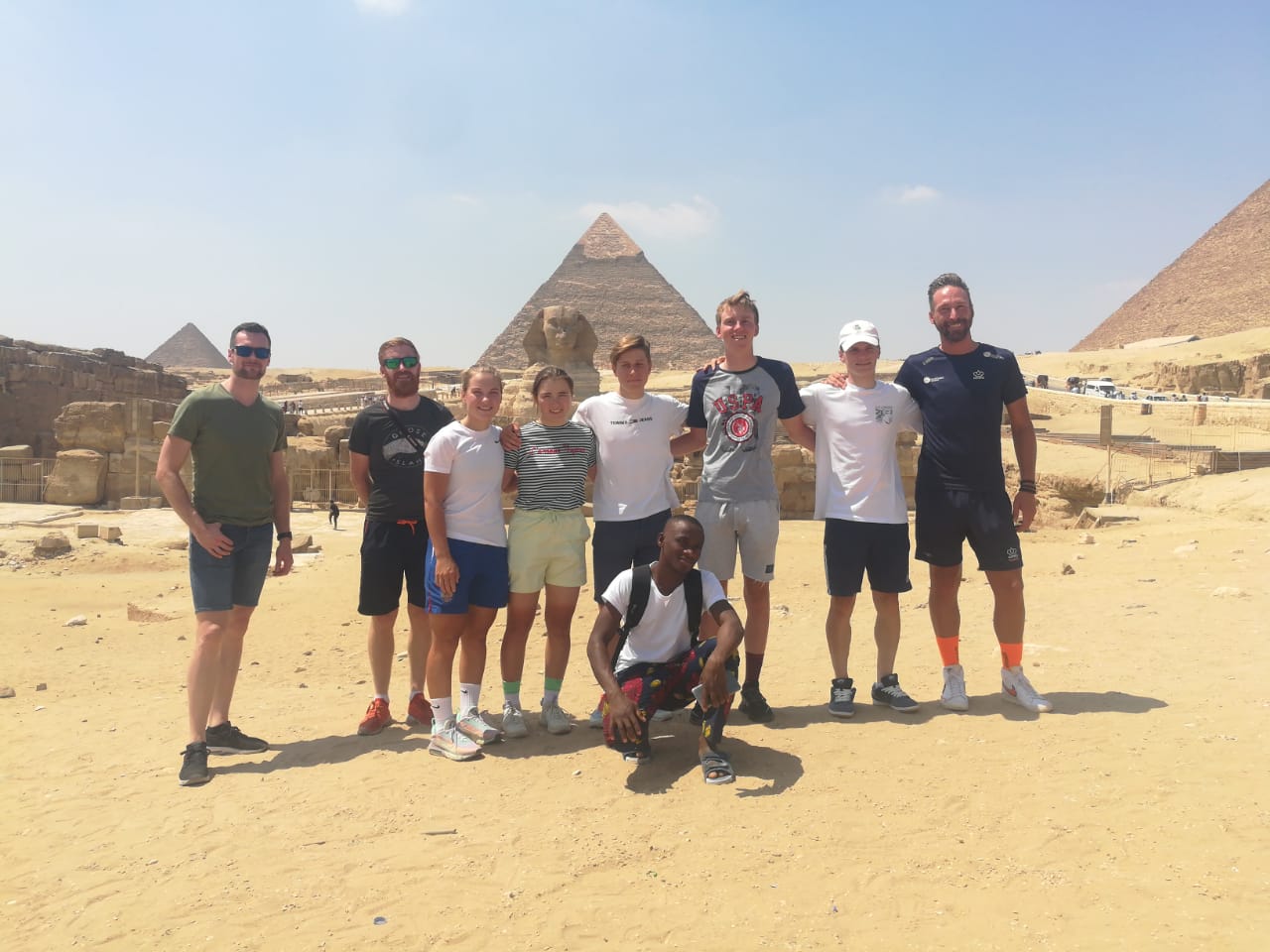 الفرق المشاركة خلال الزيارة