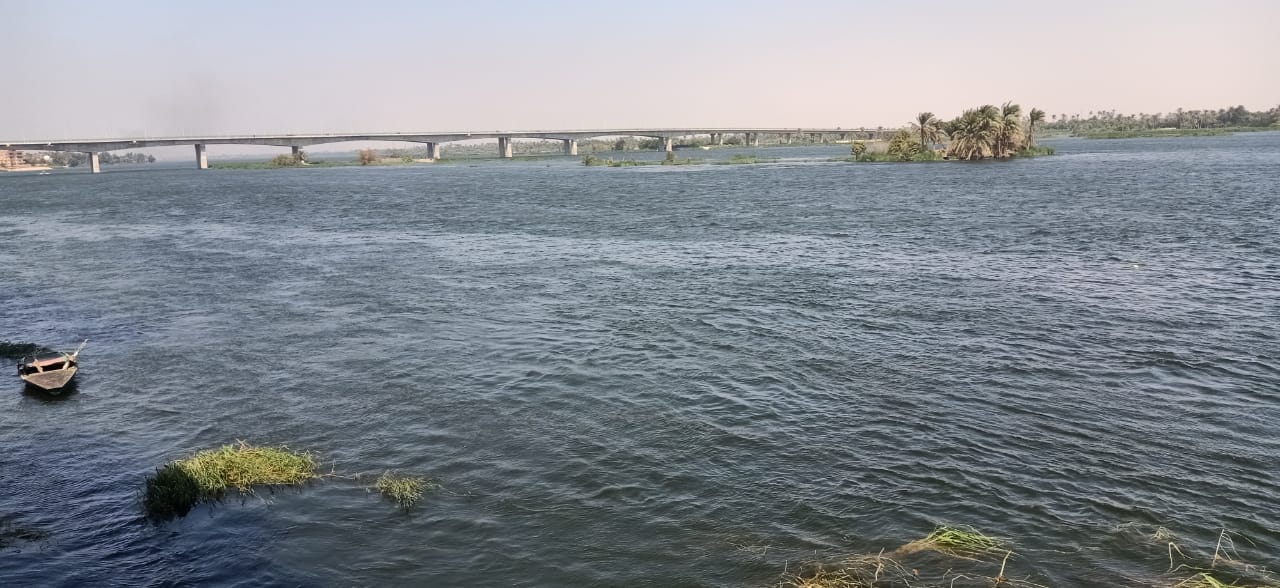 مياه نهر النيل بمنطقة طراد النيل