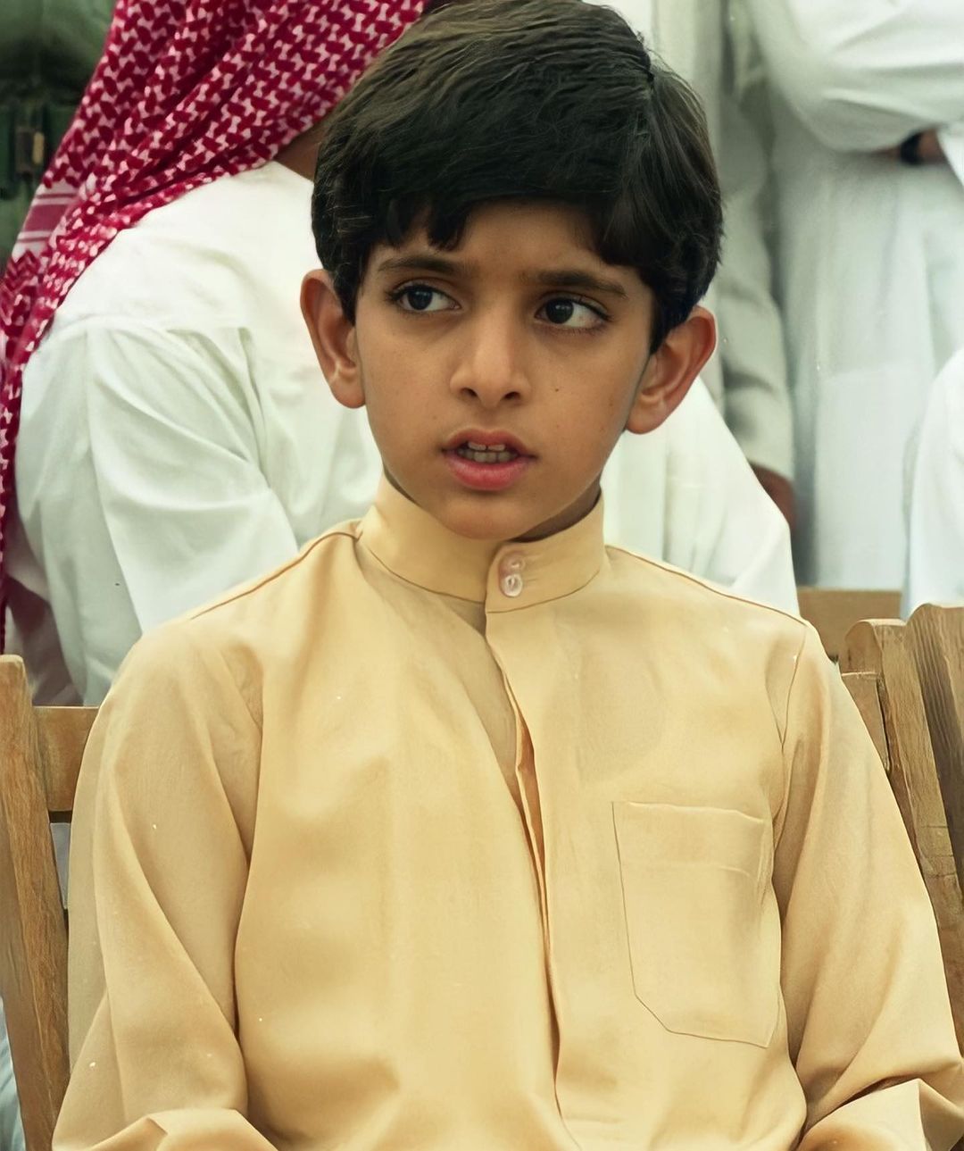 ولي عهد دبي في طفولته (4)