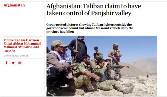 httpswww.theguardian.comworld2021sep06afghanistan-resistance-leader-says-he-welcomes-talks-with-taliban-panjshir