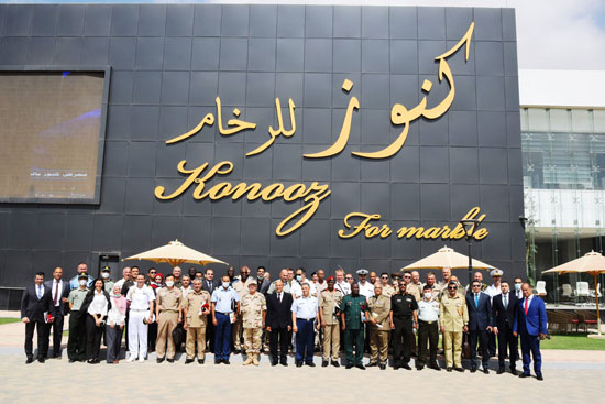 القوات المسلحة تنظم زيارة لوفد الملحقين العسكريين المعتمدين (2)