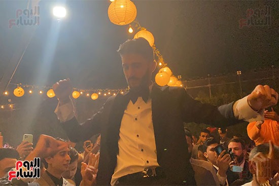 محمد عبد السلام لاعب الزمالك يحتفل بزفافه (11)