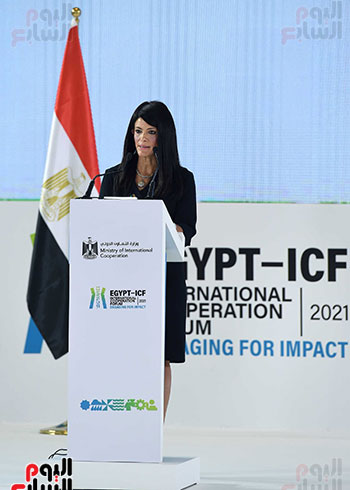 رئيس الوزراء يشهد افتتاح النسخة الأولى من منتدى مصر للتعاون الدولي والتمويل الإنمائي تصوير سليمان العطيفى‎‎ (13)