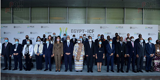 رئيس الوزراء يشهد افتتاح النسخة الأولى من منتدى مصر للتعاون الدولي والتمويل الإنمائي تصوير سليمان العطيفى‎‎ (1)