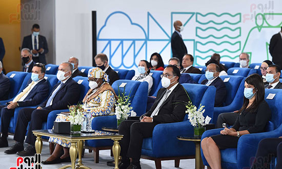 رئيس الوزراء يشهد افتتاح النسخة الأولى من منتدى مصر للتعاون الدولي والتمويل الإنمائي تصوير سليمان العطيفى‎‎ (15)