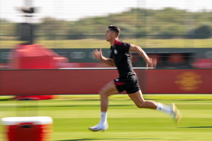 Ronaldo in training Ronaldo in training