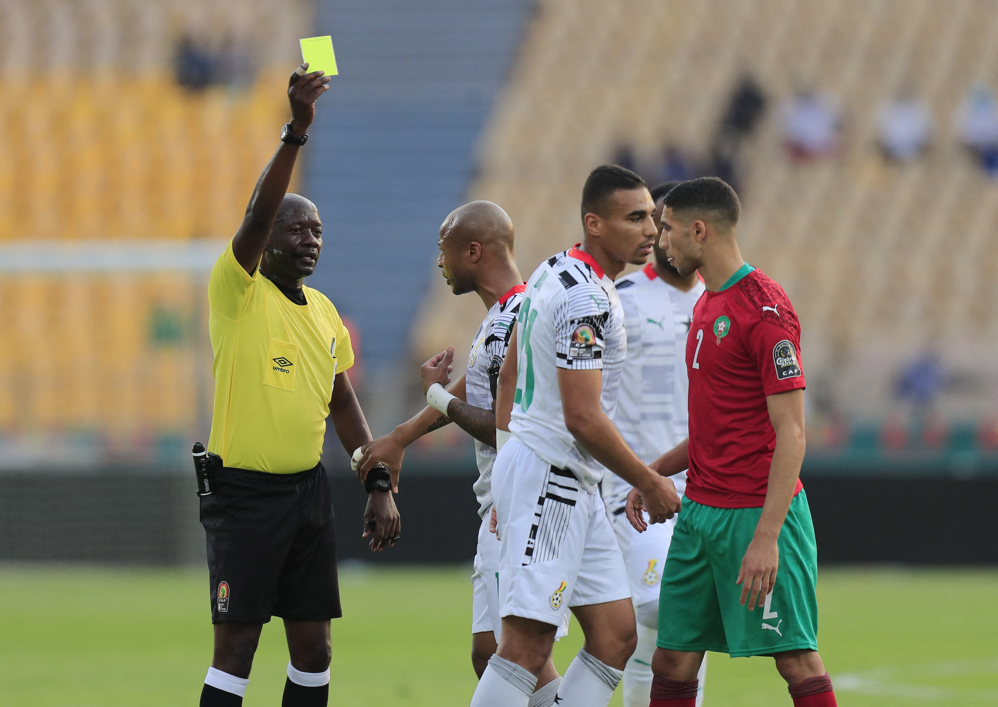 مباراة غانا والمغرب