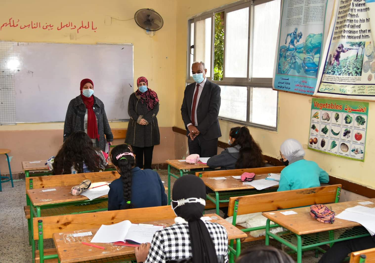 امتحانات النقل في مدارس بورسعيد