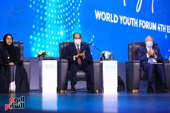 الجلسة الافتتاحية لمنتدى شباب العالم 2022 (30)