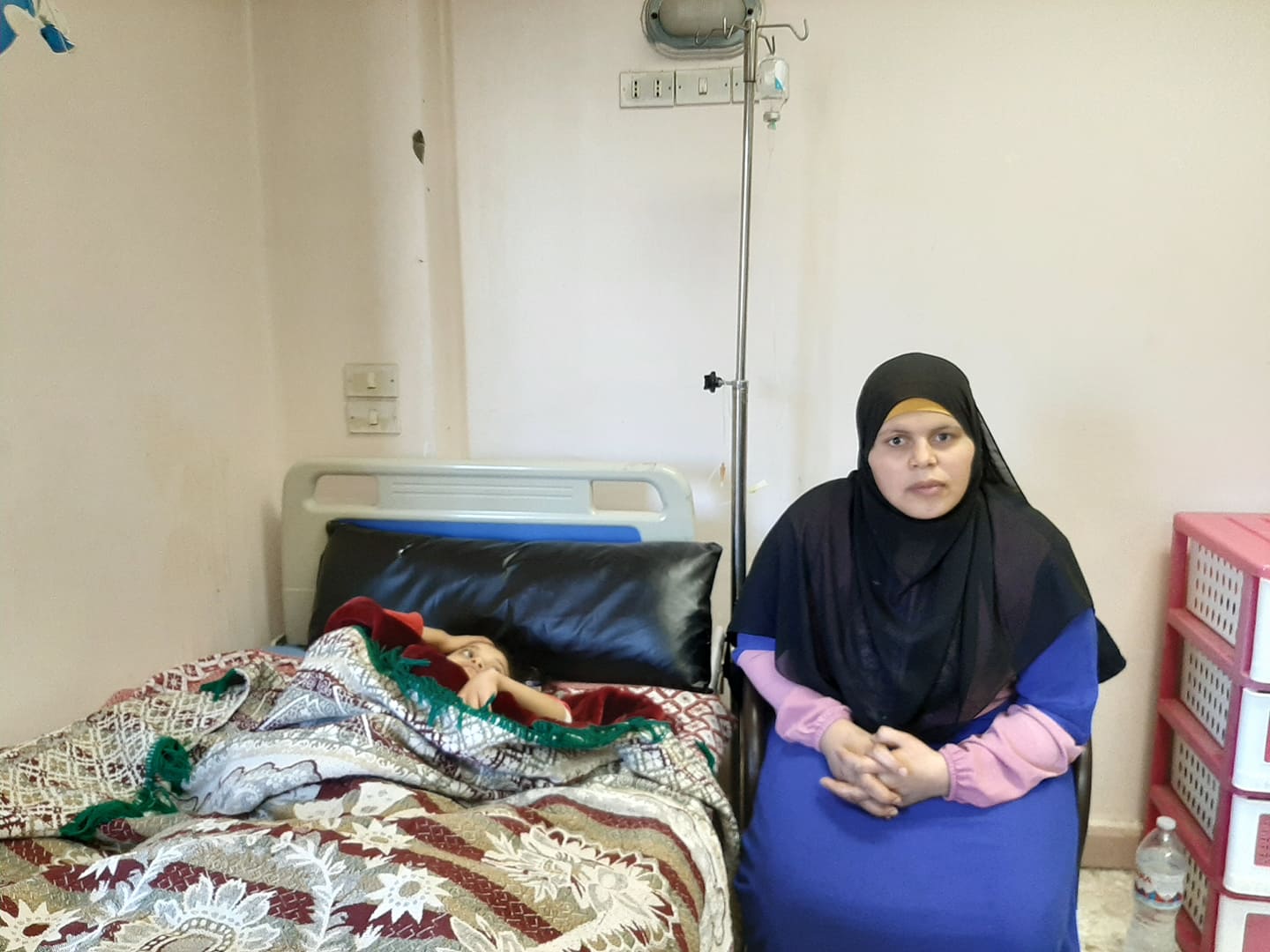 هاجر بنت محافظة المنيا بعد نجاح العملية