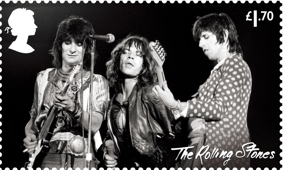 طوابع بريد لفرقة Rolling Stones  (4)