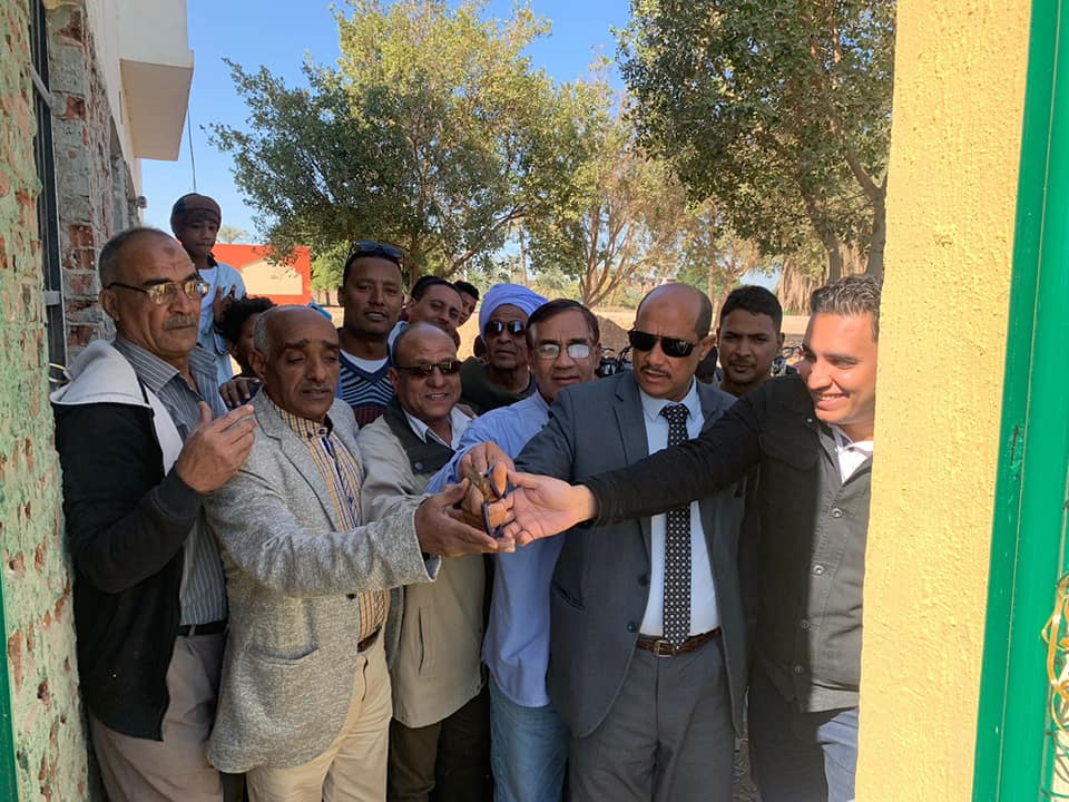 مدير شباب ورياضة الأقصر يشهد إفتتاح الملعب الخماسي لمركز شباب باويل