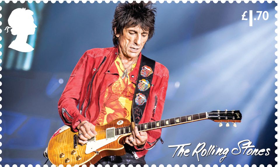 طوابع بريد لفرقة Rolling Stones  (2)