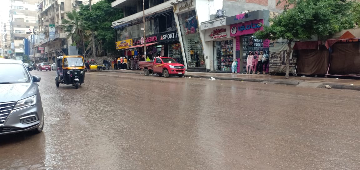 عودة هطول الأمطار على الإسكندرية (1)