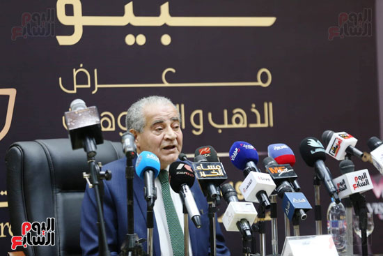 وزير التموين تنظيم معرض للمجوهرات ودعم صناعة الذهب 19 فبراير (19)