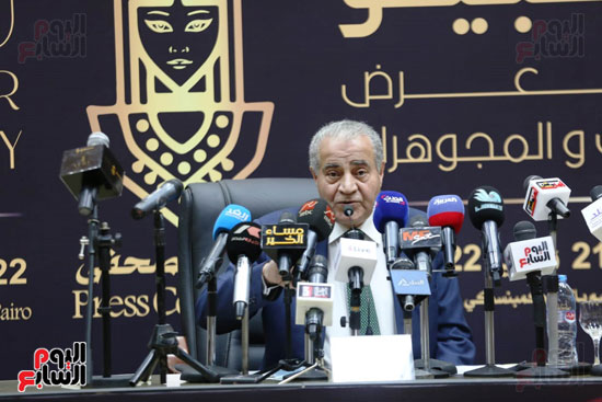 وزير التموين تنظيم معرض للمجوهرات ودعم صناعة الذهب 19 فبراير (6)