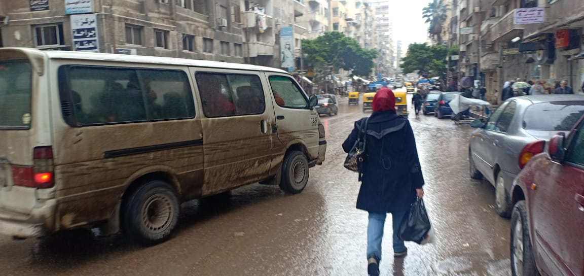 عودة هطول الأمطار على الإسكندرية (4)