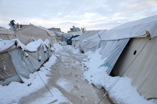 مخيمات للنازحين في شمال غرب سوريا