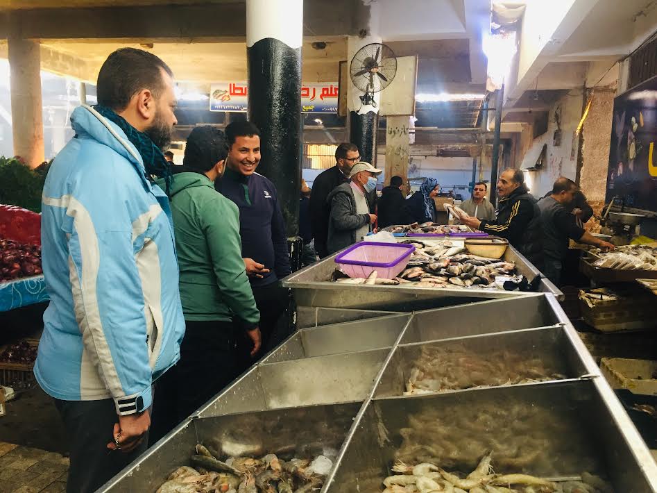 سوق بورسعيد للأسماك